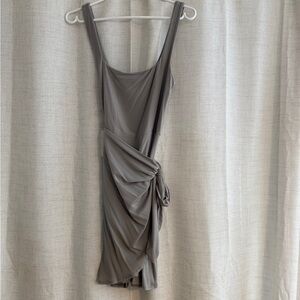 Aritzia - Saturn Mini Dress - NWT - Light Grey